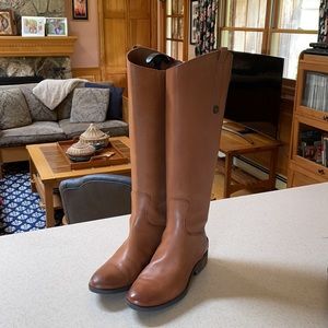 Sam Edelman Chestnut Leather Tall Boots